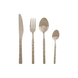 Bestick Home ESPRIT Silvrig Rostfritt stl 15 x 7 x 24 cm 16 Del