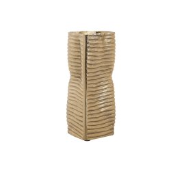 Vas Home ESPRIT Gyllene Aluminium Abstrakt Modern 17 x 15 x 33 c