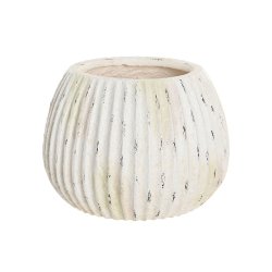 Vas Home ESPRIT Vit Magnesium 36 x 36 x 26 cm