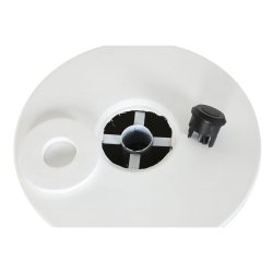 Parasollfot Home ESPRIT Vit 46 x 46 x 61 cm
