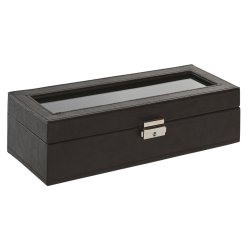 Smyckeskrin Home ESPRIT Beige Mrkbrun Polyuretan Glas Tr MDF 3
