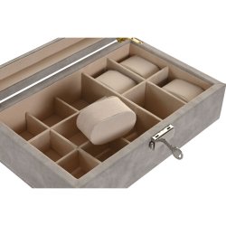 Smyckeskrin Home ESPRIT Brun Gr Polyuretan Tr MDF 25,00, X 16,