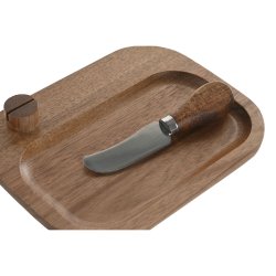 Skrbrda Home ESPRIT Rostfritt stl Akaciatr