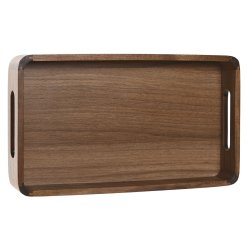 Snacksbricka Home ESPRIT Naturell 32 x 18 x 5 cm