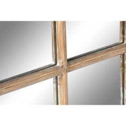 Vggspegel Home ESPRIT Naturell Fnster Avskalad 68 x 4 x 128 cm