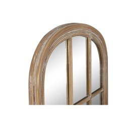 Vggspegel Home ESPRIT Naturell Fnster Avskalad 70,5 x 4 x 170,