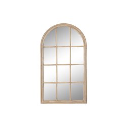 Vggspegel Home ESPRIT Naturell Fnster Avskalad 80 x 4 x 140 cm