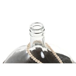 Vas Home ESPRIT Transparent Mrkbrun Glas Kolonial 37 x 37 x 55