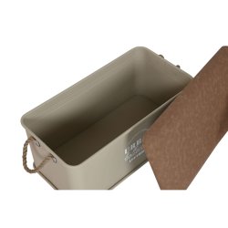 Koffertset Home ESPRIT Polyuretan Metall Urban 69,5 X 36,5 X 38,