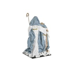 Julkrubba-set Home ESPRIT Bl Vit 27 x 24 x 40 cm