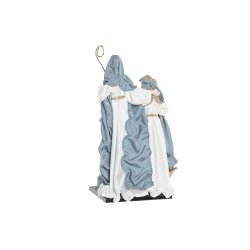 Julkrubba-set Home ESPRIT Bl Vit 27 x 24 x 50 cm