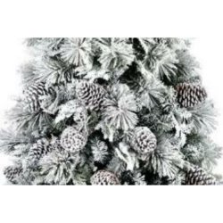 Julgran Home ESPRIT Vit PVC Snfall
