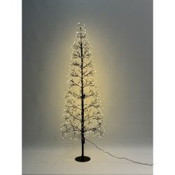 Julgran Home ESPRIT Svart Metall