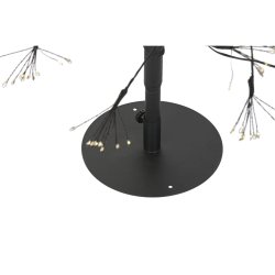 Julgran Home ESPRIT Svart Metall
