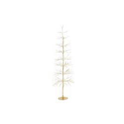 Julgran Home ESPRIT Gyllene 40 x 40 x 120 cm