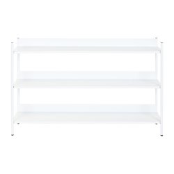 Bokhylla Home ESPRIT Vit Metall 120 x 30 x 76 cm