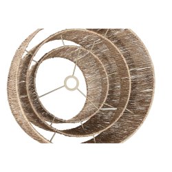 Taklampa Home ESPRIT Brun Metall Snre 50 x 50 x 50 cm