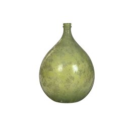 Vas Home ESPRIT Grn tervunnet glas Antikbehandlad 40 x 40 x 56