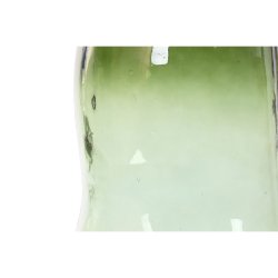 Vas Home ESPRIT Grn tervunnet glas 34 x 34 x 73 cm