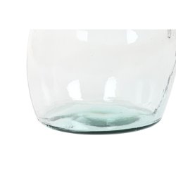Vas Home ESPRIT Transparent tervunnet glas 34 x 34 x 73 cm