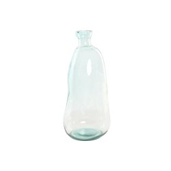 Vas Home ESPRIT Transparent tervunnet glas 22 x 22 x 51 cm