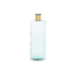Vas Home ESPRIT Transparent Rusar tervunnet glas Naturell 25 x