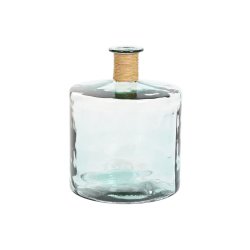 Vas Home ESPRIT Transparent Rusar tervunnet glas Naturell 35 x