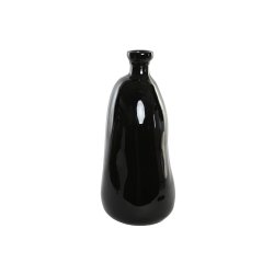 Vas Home ESPRIT Svart tervunnet glas 22 x 22 x 51 cm
