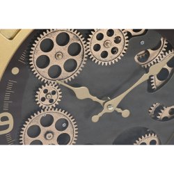 Vggklocka Home ESPRIT Gyllene Jrn