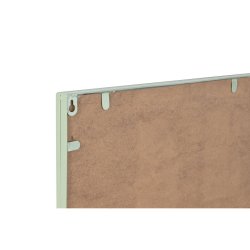 Vggspegel Home ESPRIT Grn Fnster Scandi 122 x 2 x 122 cm