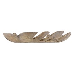 Bordsdekoration Home ESPRIT Gyllene Harts 34 x 29 x 5 cm