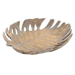 Bordsdekoration Home ESPRIT Gyllene Harts 34 x 29 x 5 cm