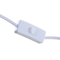 Bordslampa Home ESPRIT Vit Gyllene