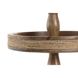 Bordsdekoration Home ESPRIT Brun Snre Mangotr 38 x 38 x 63 cm