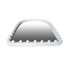 Vggspegel Home ESPRIT Vit Scandi 60 x 3,5 x 85 cm