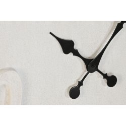 Vggklocka Home ESPRIT Vit Tr MDF Scandi 60 x 4 x 100 cm