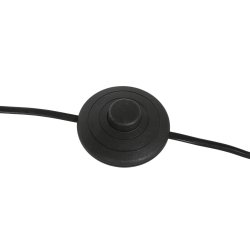 Golvlampa Home ESPRIT Svart 220 V 145 X 42 X 230 CM