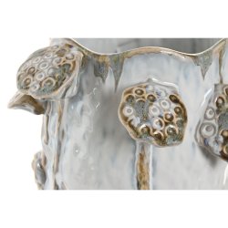 Vas Home ESPRIT Bl Vit Keramik 27 x 27 x 35 cm