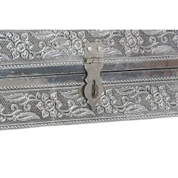 Smyckeskrin Home ESPRIT Silvrig Naturell Tr Aluminium 38 x 20 x