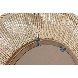 Vggspegel Home ESPRIT Naturell Cottage 73 x 7 x 73 cm