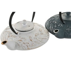 Tekanna Home ESPRIT Bl Vit Rostfritt stl Jrn 800 ml (2 antal)