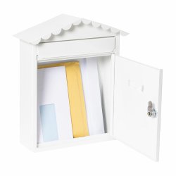 Brevlda Arregui Vit Stl 30 x 11 x 36 cm