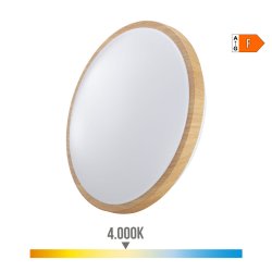 Inflld taklampa/vgglampa med LED EDM 32539 F 18 W 1820 Lm Rund