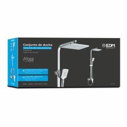 Duschpelare EDM 01144 Altea ABS Kromad