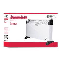 Vrmeelement Digitalt EDM 07133 07133 Vit 2000 W