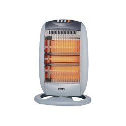 Kvartsvrmare EDM 07136 07136 Svart 1200 W