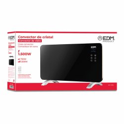 Vrmeelement Digitalt EDM 07182 07182 Svart 1500 W