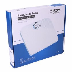 Analog Badrumsvg EDM 07617 polypropen 130 Kg 26 x 24 x 4 cm 24