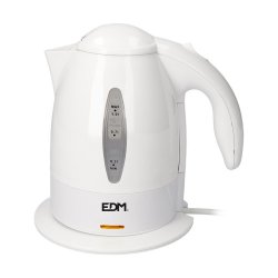 Vattenkokare EDM 07655 Vit polypropen 2200 W 1 L