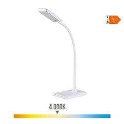 Skrivbordslampa EDM 30116 Vit polypropen 7 W 400 lm 9 x 13 x 33